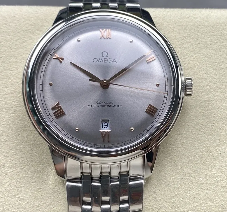 KZ Factory Omega De Ville 434.10.40.20.06.001 1:1 Best Edition Replica Watch